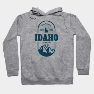 Idaho The Gem State Hoodie